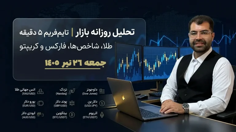تحلیل بازارهای جهانی جمعه ۲۶ تیر
