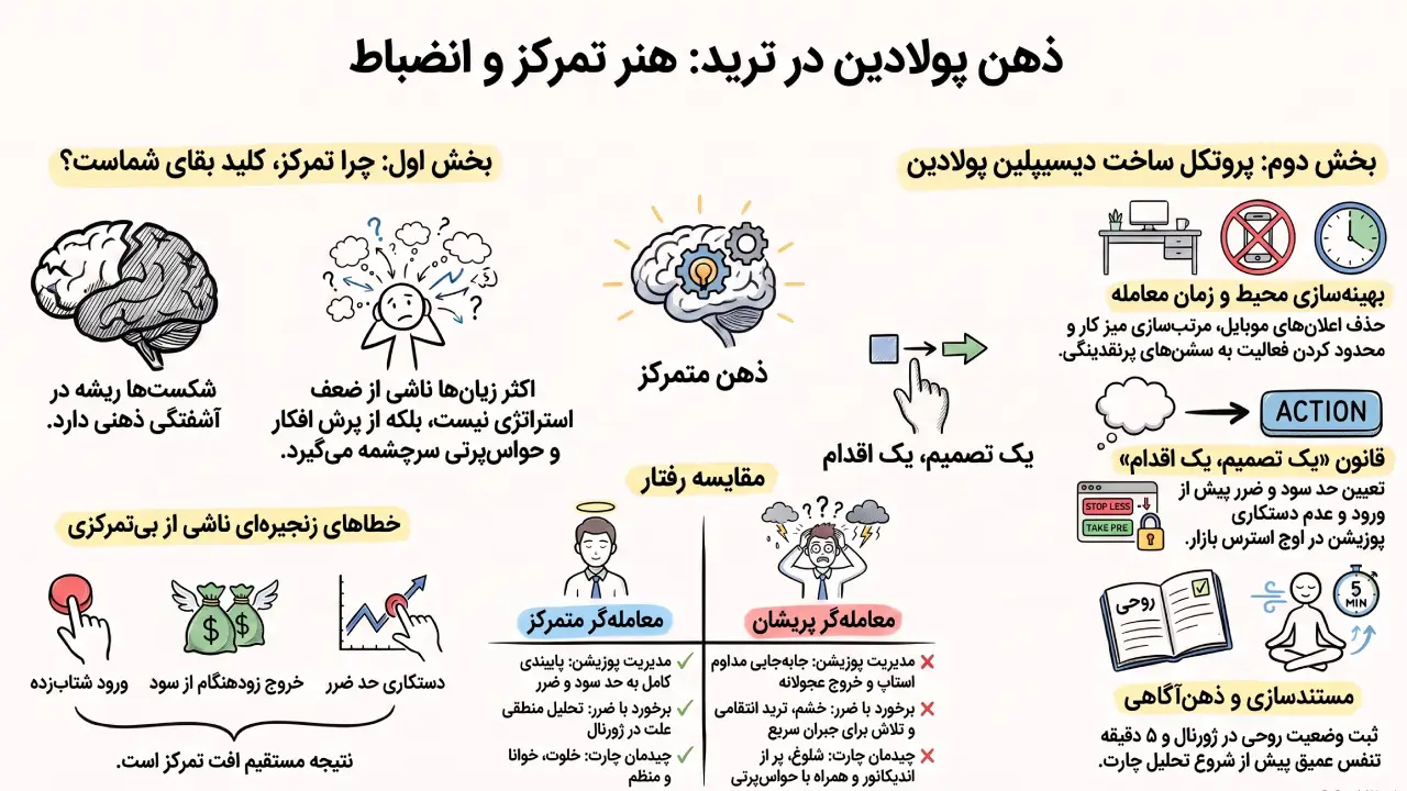 ذهن پولادین در معامله‌گری
