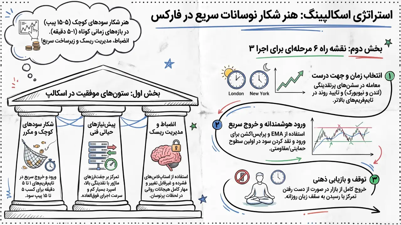 اسکالپینگ در فارکس چگونه عمل می‌کند؟