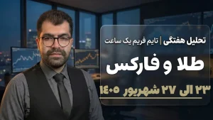 تحلیل طلا 23 تا 27 شهریور